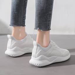 Giày thể thao Giày đi bộ Nữ huấn luyện viên nhẹ Knit mềm