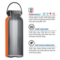 Bình Giữ Nhiệt 2GOOD FLASK Wide Mouth WM-01 (900ml) - Hàng Chính Hãng