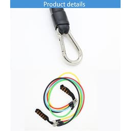 Bộ 5 Dây Ngũ Sắc Đàn Hồi Tập Thể Hình, Tập Gym miDoctor - Chính Hãng