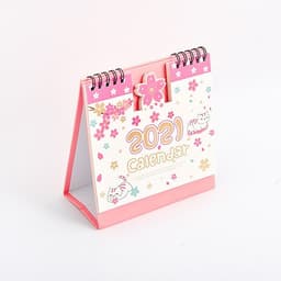 Lịch Để Bàn 2021 Siêu Dễ Thương Để Bàn Làm Việc Học Tập Tặng Kèm Sticker Trang Trí 