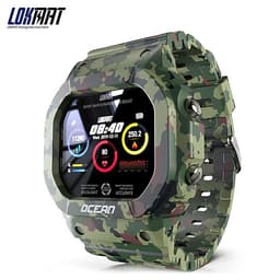 Đồng Hồ Thông Minh Lokmat Đo Nhịp Tim Huyết Áp Đồng Hồ Thể Thao Đa Chức Năng Chống Nước Ip68