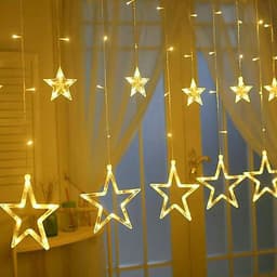 Đèn Nhấp Nháy Trang Trí  Hình Ngôi Sao Dài 4m 