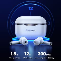 Tai nghe thể thao không dây Lenovo LP1 TWS Bluetooth 5.0 True Wireless cảm ứng thông minh chống thấm IPX4