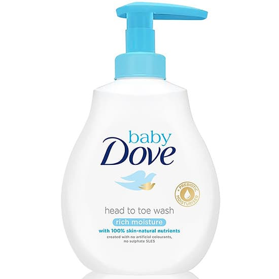Sữa tắm gội toàn thân Baby Dove Nuôi Dưỡng Chuyên Sâu