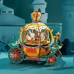 Đồ chơi lắp ráp gỗ 3D Mô hình Hộp nhạc Music Box AM41-AM45