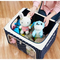 Túi Đựng Chăn Màn (Được Chọn Màu) - Hộp Đựng Quần Áo Khung Sắt Gấp Gọn miDoctor - Tủ Vải Chăn Màn Tiện Lợi