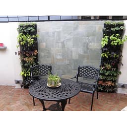 1m2 Vườn tường HOLO - Khung chậu nhựa trồng cây trồng rau trồng hoa trên tường - Nhiều màu (10 khung + 30 chậu)