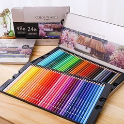 Bút Chì Màu Gốc Dầu Cao Cấp Deli  6565/6566/6567/6568