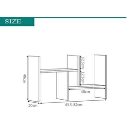 Kệ Sách Để Bàn Tiện Ích