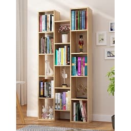 Kệ sách đứng 3 cột chia ngăn - DN01/HOMEDECOR