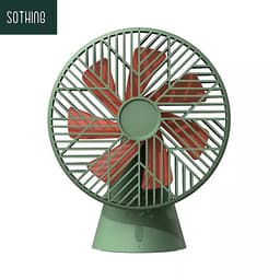 Quạt Không Tiếng Ồn Xiaomi Youpin SOTHING Destop Silent Fan Kiểu Dáng Cổ Điển Nhỏ Gọn Để Bàn