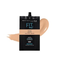 Kem Nền Mịn Nhẹ Kiềm Dầu Fit Me Maybelline New York Matte Poreless Foundation Gói nắp vặn 5ml