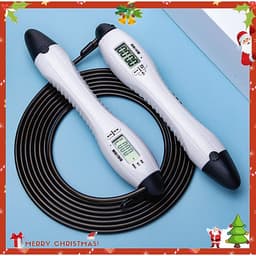 Dây nhảy lõi thép Cleacco tự động đếm số , đếm giờ , tích hợp đo calo , quãng đường
