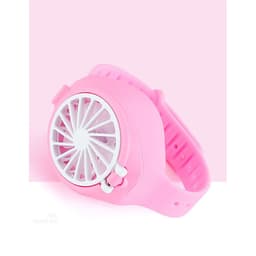 Quạt mini cứu nóng kiêm đồng hồ tích điện thời trang Watch Fan siêu cấp chanh sả dành cho bạn nữ