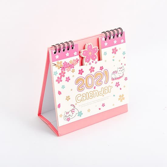 Lịch Lò Xo Để Bàn 2021 