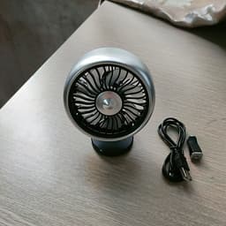 Quạt USB mini thiết kế sang trọng, hiện đại lắp trên xe ô tô - SBD05