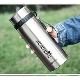 Bình Giữ Nhiệt Inox 1100ml Giữ Nhiệt Trên 12H Có Dây Treo