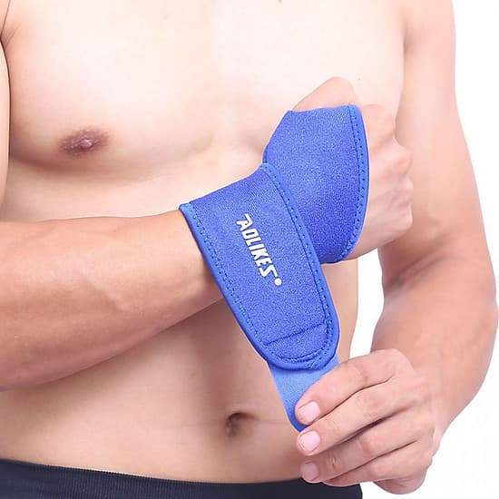 Quấn Nẹp Cổ Tay Bảo Vệ Hỗ Trợ Xương Ống Khớp Cổ Tay Khi Tập Gym, Chơi Thể Thao Pressure Adjustable Wrist Support AOLIKES YE-7937