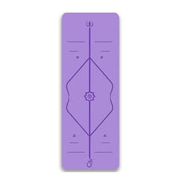 Combo Thảm Tập Yoga Định Tuyến YogaLink PU cao cấp + túi đựng thảm và dung dịch vệ sinh