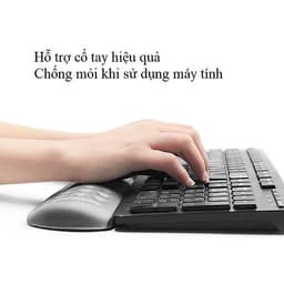 Đệm kê tay chống mỏi cổ tay cho bàn phím và chuột máy tính Baona - Hàng nhập khẩu