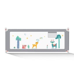 Thanh chắn giường cho bé an toàn cao cấp chống kẹt, cao tới 105cm, hạ được 1 góc, 24 nắc điều chỉnh mẫu mới nhất trượt lên xuống (Giá 1 thanh) 
