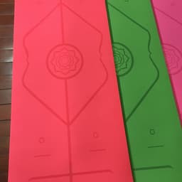Thảm tập yoga định tuyến 6mm TPE  kèm túi đựng