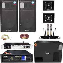 Bộ dàn sân khấu trong nhà ngoài trời KMF - 9800II BellPlus (hàng chính hãng) 