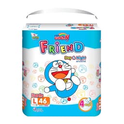 Combo 3 Bịch Tã Quần Goon Friend Doremon Mới M54/L46/XL40/XXL34/XXXL22 - Tặng đồ chơi đàn Organ