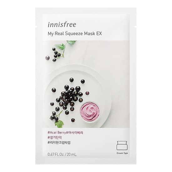 Mặt Nạ Giấy Innisfree My Real Squeeze Mask 20ml