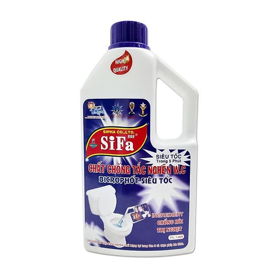 Chất thông tắc Cầu, Cống Sifa chống hôi Siêu nhanh Siêu mạnh 5 phút