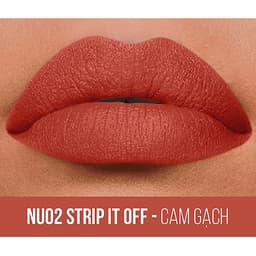 Son kem lì nhẹ môi Maybelline New York phiên bản tông đất giới hạn Sensational Liquid Matte 7ml