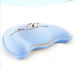 Gối cao su non cho bé cao cấp. Gối chống bẹp đầu, méo đầu, móp đầu cho em bé và trẻ sơ sinh Babyupp. Tặng kèm cẩm nang chăm sóc bé