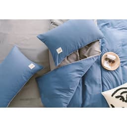 Bộ 4 món chăn ga gối cotton Tici cao cấp TC45 hàng đẹp (set gồm 1 ga, 1 chăn có khóa lồng được ruột, 2 vỏ gối)