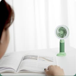 Quạt tích điện cầm tay, thiết kế đẹp dùng cho trẻ em Remax F39  - Hàng chính hãng 
