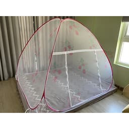 (Mùng Chụp) Màn Chụp Tự Bung Không Đáy Chống Muỗi Cao Cấp Thương Hiệu FUNU - Hàng Chính Hãng (Sản Xuất 100% Tại Việt Nam)