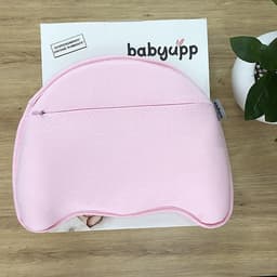 Gối cao su non chống méo đầu, bẹp đầu, nghẹo cổ, còm lưng cho bé. Gối cho trẻ sơ sinh Babyupp