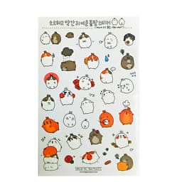 Sticker Dán Trang Trí Molang và Piu Piu ( Trang Trí Sổ Kế Hoạch, Sổ Nhật Ký) | Nhiều Mẫu