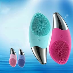 Máy rửa mặt mini massage tích hợp sóng âm BR-1020