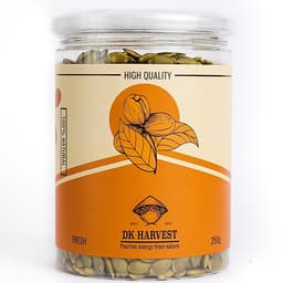 Hạt Bí Xanh (Đã Tách Vỏ) Nhập Khẩu – DK Harvest - 100% nguyên chất và không ướp muối - 250g, 500g