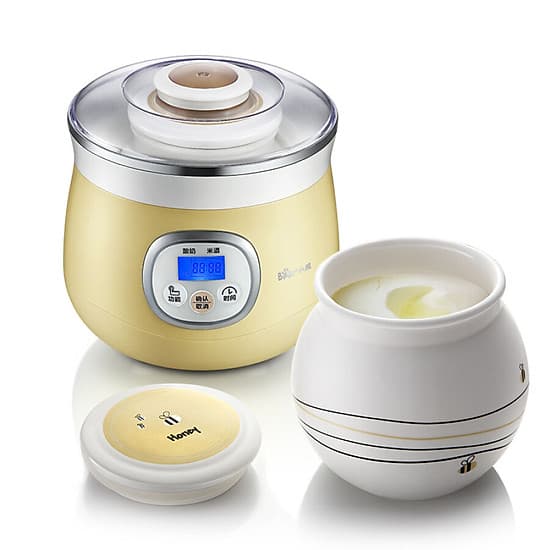 Máy Làm Sữa Chua Tự Động Lòng Sứ Bear SNJ-530