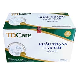 BỘ 2 HỘP KHẨU TRANG Y TẾ TDCare -4 LỚP (XANH/ TRẮNG/ XÁM)