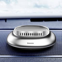 Bộ khuếch tán khử mùi và lọc không khí tặng kèm nước hoa khô dùng cho xe hơi ô tô hiệu Baseus Car Air Freshener Volcano (Vật liệu Metal cao cấp, tặng kèm túi thơm, khử mùi hiệu quả) - Hàng nhập khẩu