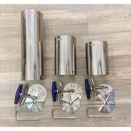 Khuôn Làm Giò Thủ Chả Lụa Inox Không Gỉ Sáng Bóng 3 Kích Cỡ Lựa Chọn 