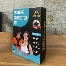 Đai Chống Gù Lưng Tiêu Chuẩn Đức ANDEGO - Đai Định Hình Cột Sống, Chỉnh Tư Thế Lưng Cao Cấp - Phù Hợp Với Mọi Độ Tuổi - hỗ trợ Chữa Hiệu Quả Chứng Gù Lưng, Lưng Tôm, Cong Vẹo Cột Sống - Phân Phối Chính Hãng
