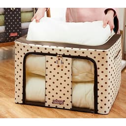 Túi Đựng Chăn Màn (Được Chọn Màu) - Hộp Đựng Quần Áo Khung Sắt Gấp Gọn miDoctor - Tủ Vải Chăn Màn Tiện Lợi