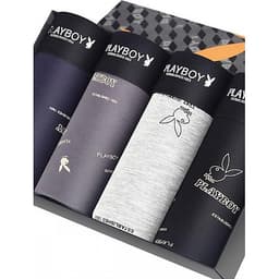 Set 4 Quần Lót Nam Lụa Lạnh Playboy