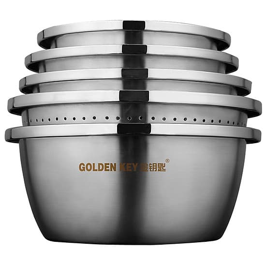 Rổ Inox Không Gỉ GOLDEN KEY 304 