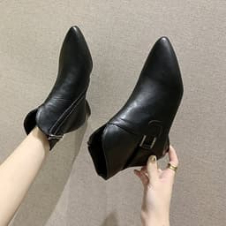 Giày bốt Martin thắt dây thời trang nữ cá tính