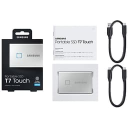 Ổ Cứng Di Động Samsung Portable SSD T7 Touch 500GB MU-PC500 - Hàng Chính Hãng