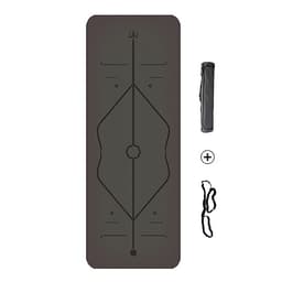 Thảm tập Yoga định tuyến chống trượt BSM008 cao su tự nhiên cao cấp – Tặng túi đựng thảm và dây đeo thảm